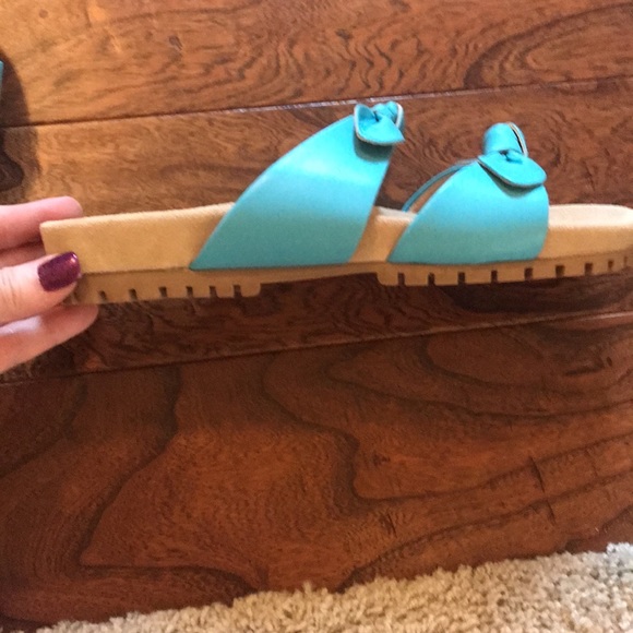 🩴 JACK RODGERS WOMEN’S “PHOEBE” KNOTTED COMFORT SLIDE SIZE 9 NEW WITHOUT BOX - Picture 6 of 8